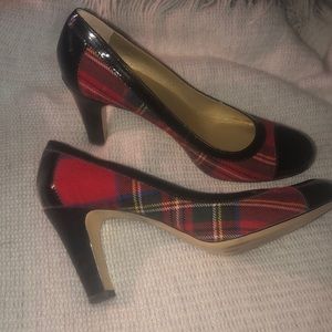 Plaid Franco Sarto heels